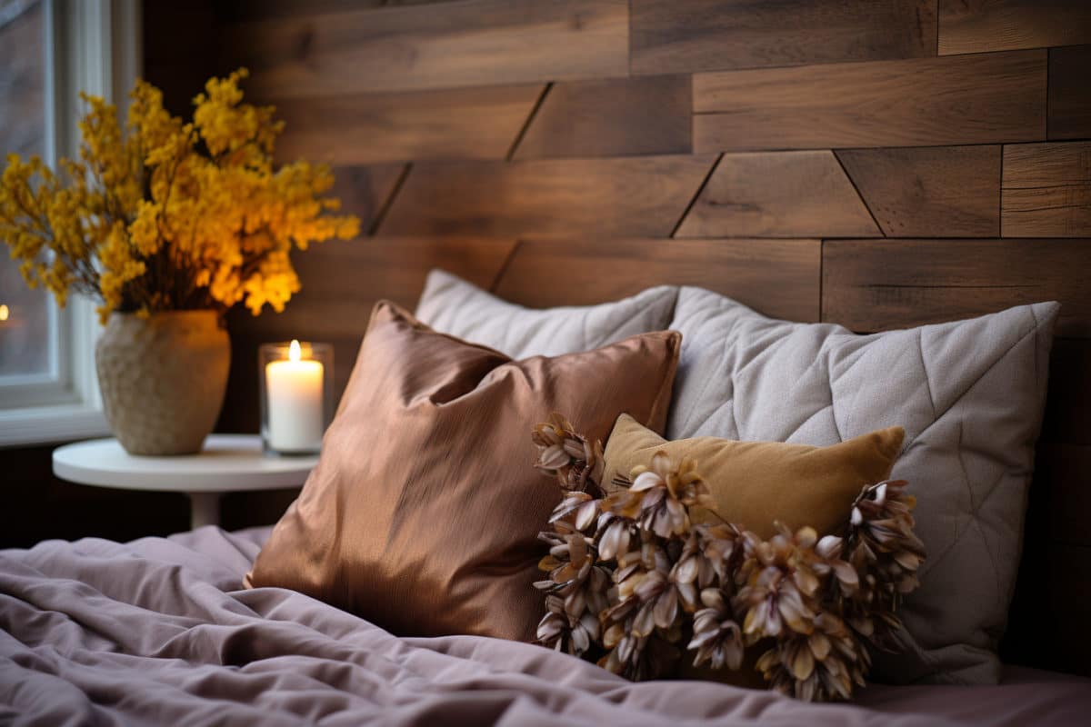 Créez votre propre tête de lit en palette pour une chambre originale et tendance