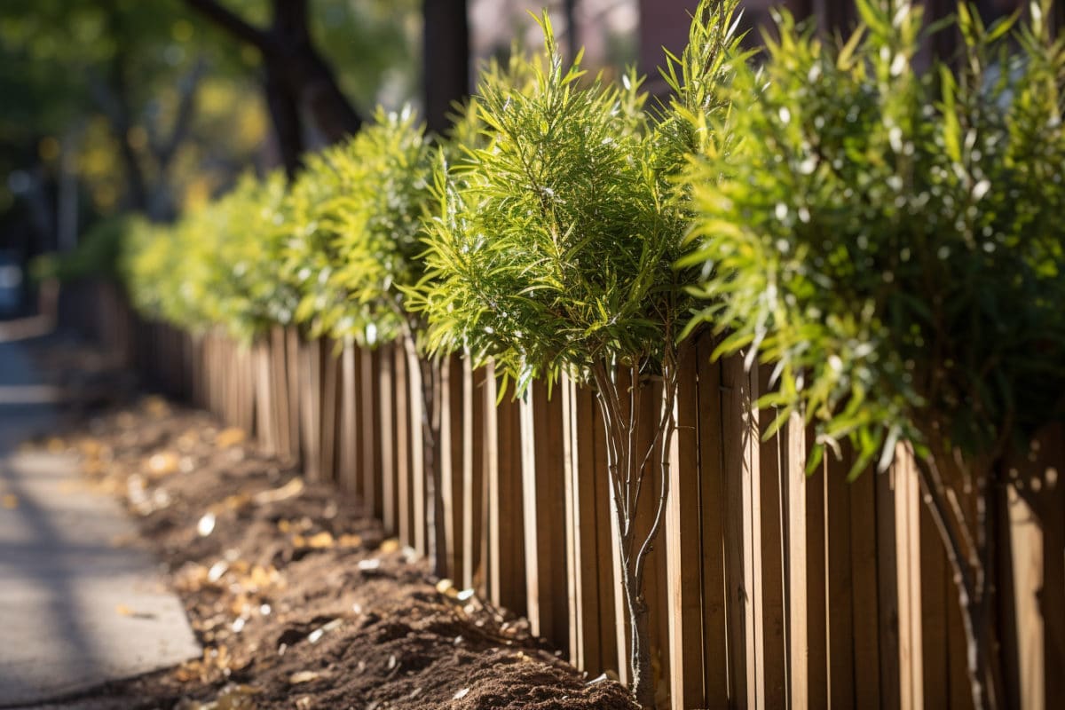 Arbres à encombrement réduit : une protection discrète