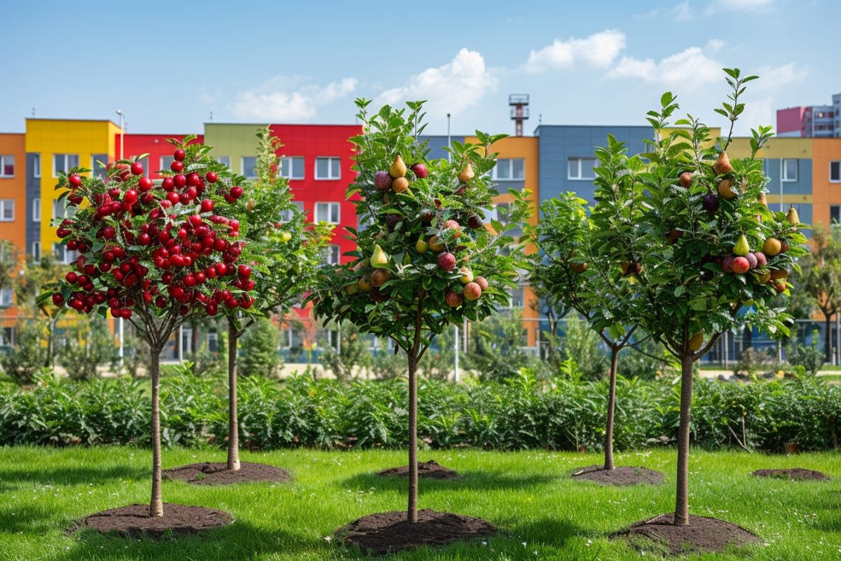 Cinq arbres fruitiers parfaits pour vos petits jardins urbains en France : Transformez votre espace limité en un verger luxuriant