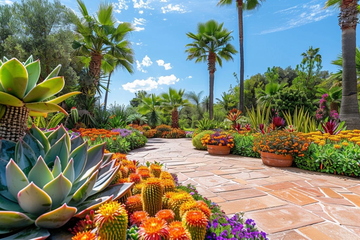 Découvrez comment vous pouvez transformer votre jardin en un paradis tropical en utilisant des plantes grasses d'extérieur faciles à entretenir