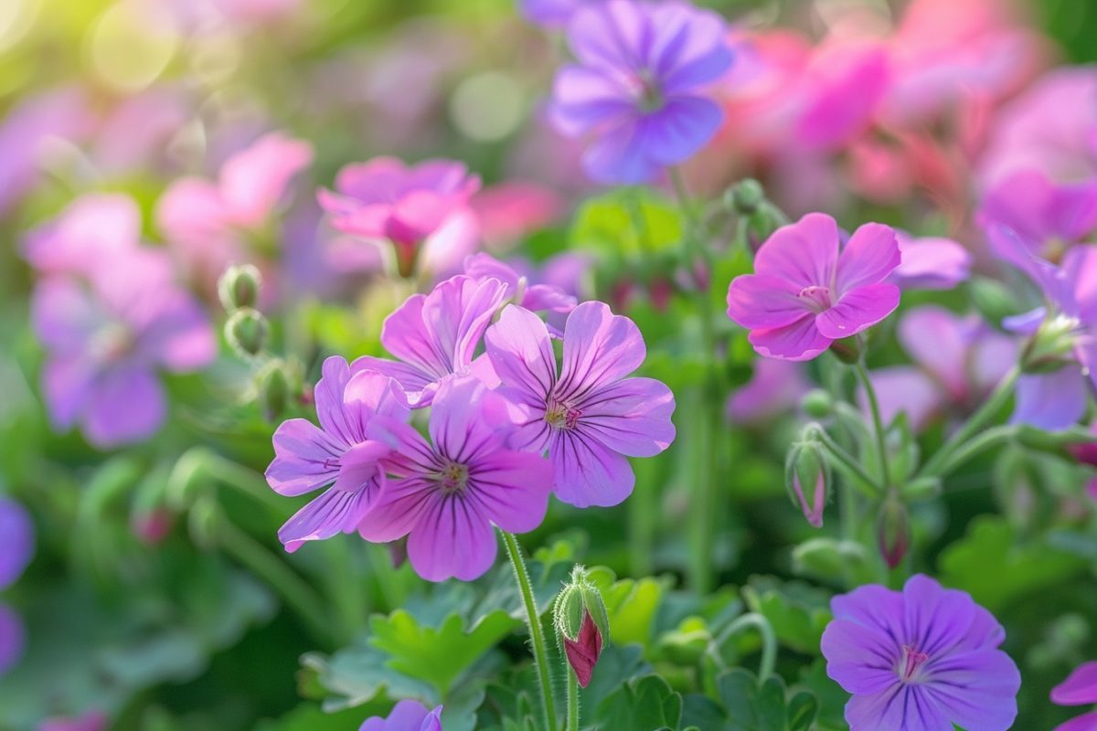 Découvrez le géranium Rozanne : la fleur facile d'entretien qui pourrait bien transformer votre jardin ce printemps