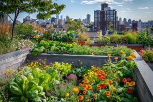 Découvrez le secret pour transformer votre toit en un jardin urbain luxuriant : les avantages inattendus et les étapes à suivre pour une culture réussie