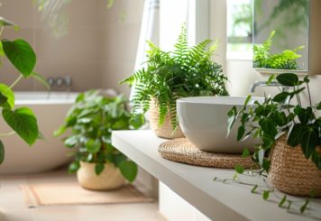 Transformez une salle de bains sans fenêtre : 9 plantes idéales pour un environnement sain et comment en prendre soin