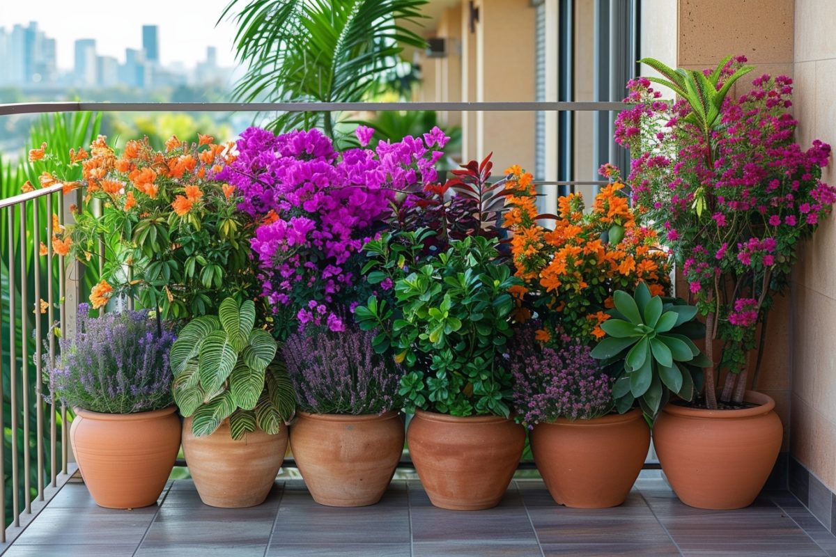 Transformez votre balcon plein sud en un paradis luxuriant : découvrez les 9 plantes parfaites pour cette exposition