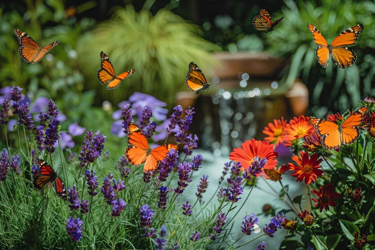 Transformez votre jardin en sanctuaire pour papillons : découvrez ces 10 plantes qui les attirent irrésistiblement