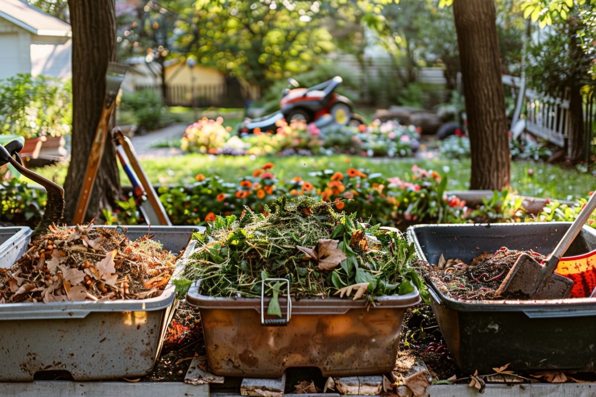 Trois méthodes brillantes pour transformer vos déchets de tonte en trésors pour votre jardin